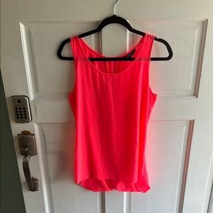 Express Pink Sleeveless Tank Top